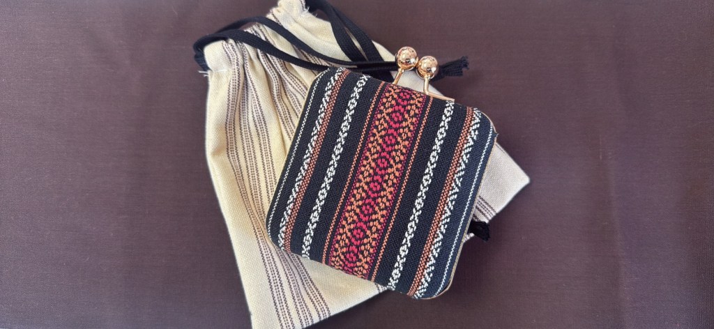 泰雅原民特色印章盒含收納袋(大)